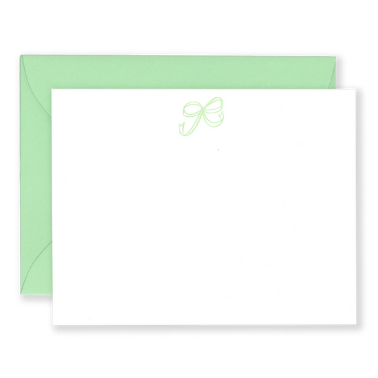 Bow Stationery Set