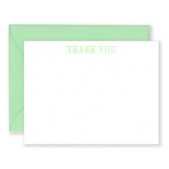Street Tile Thank You Stationery Set