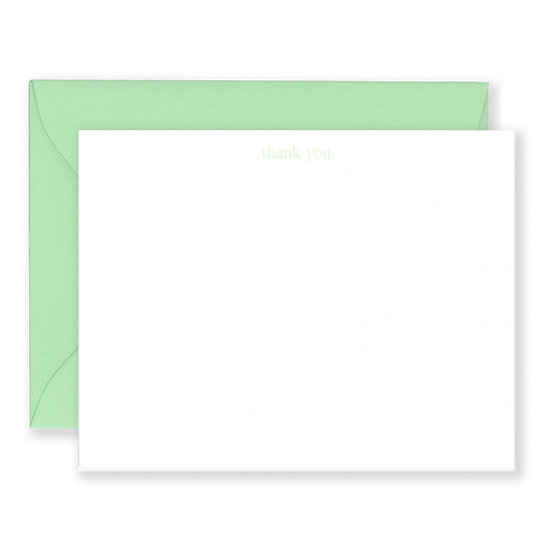Simple Thank You Stationery Set