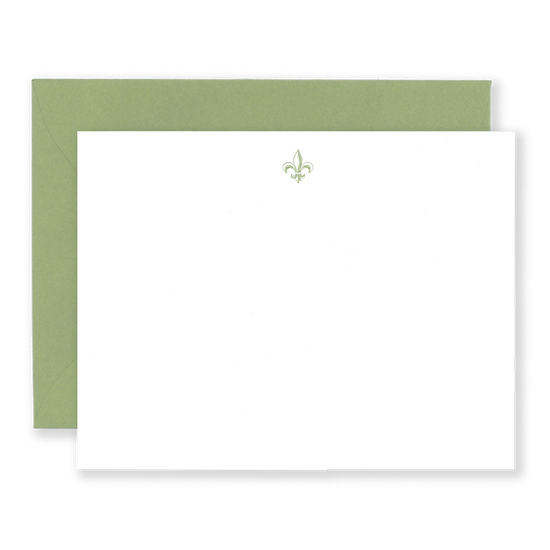 Fleur de Lis Stationery Set