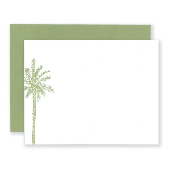Palm Tree Stationery Set