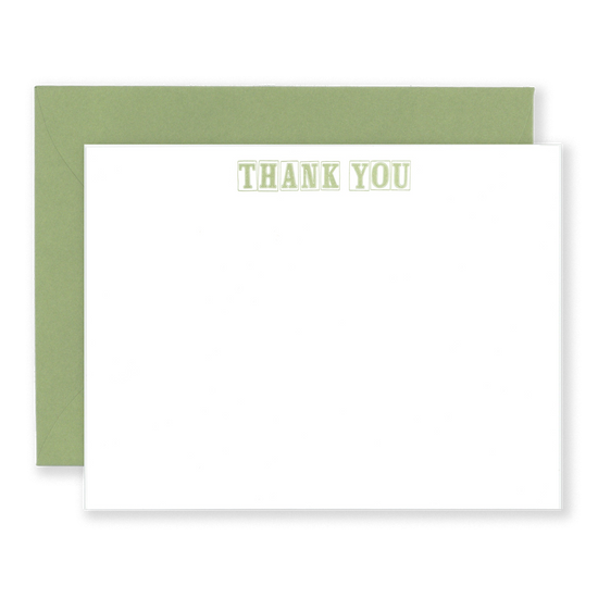 Street Tile Thank You Stationery Set