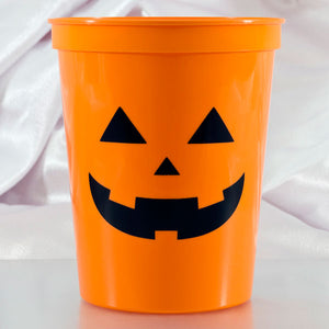 Jack-o'-Lantern Party Cups