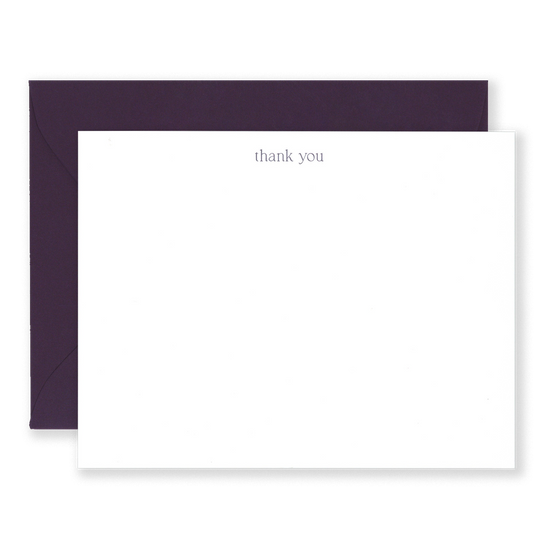 Simple Thank You Stationery Set