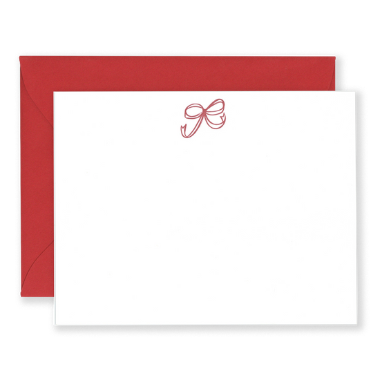 Bow Stationery Set