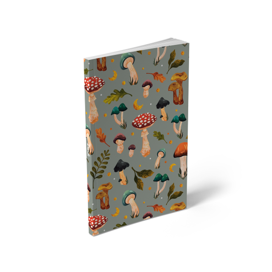 Mushroom Garden Classic Layflat Journal Notebook