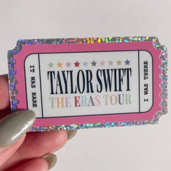 Eras Tour Taylor Swift Glitter Sticker