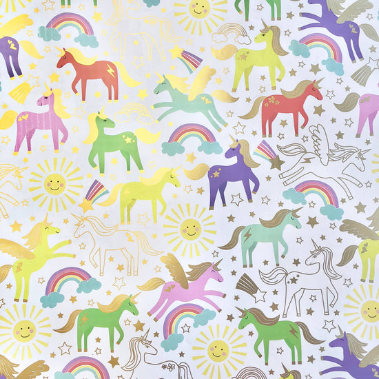Unicorn - Gift Wrap Rolls