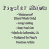 "Large" Louisiana Sticker