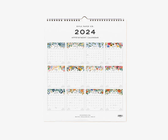 2024 Peacock Appointment Calendar