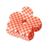 Checkerboard Flower Hair Clip