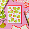 Olive Everything About You Letterpress Food Love Card- Made in USA