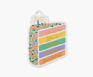 Pack of 8 Cake Slice Gift Tags