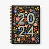 2024 12-Month Softcover Spiral Planner