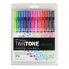 TwinTone Marker Set - 12-Pack Bright