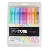 TwinTone Marker Set - 12-Pack Pastels