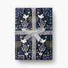 Laurel Menorah Continuous Wrapping Paper Roll