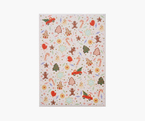 Christmas Cookies Roll of 3 Single Wrapping Sheets