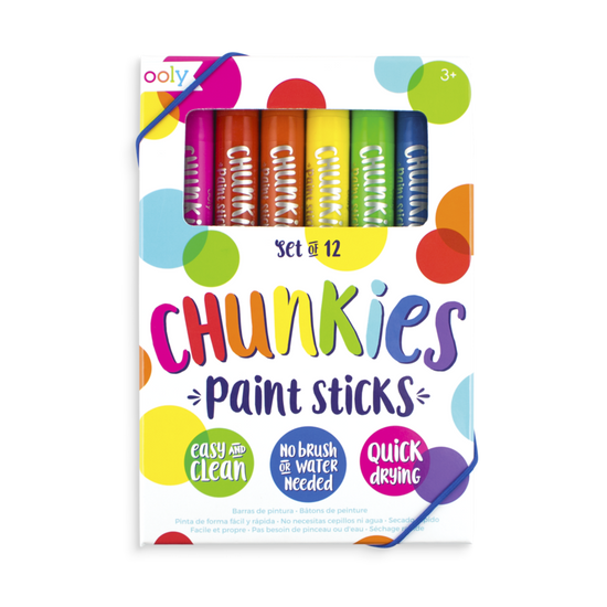 Chunkies Paint Sticks 12 Pack