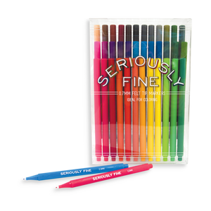 Seriously Fine Felt Tip Markers 36 Pack