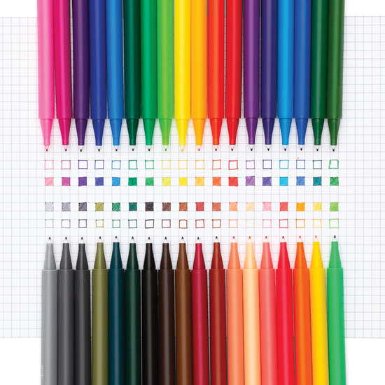 Seriously Fine Felt Tip Markers 36 Pack