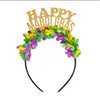 Happy Mardi Gras Party Headband