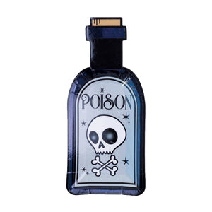 Poison Bottle Canapé Plates - 8 Pk.