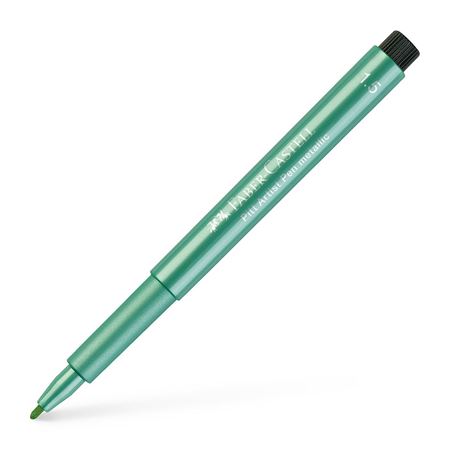Faber Castell PITT Artist Metallic Pen Green