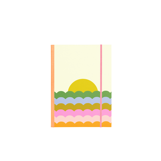 Sunset Scallop Notebook