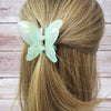 Jelly Color Butterfly Hair Claw Clip