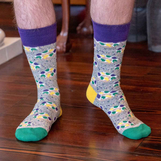 King Cake Socks