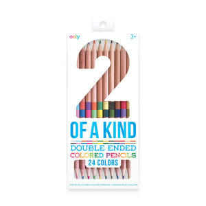 2 of a Kind Double Ended Colored Pencils