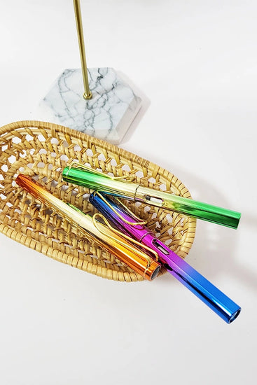 Shiny Two Tone Forever Pencil