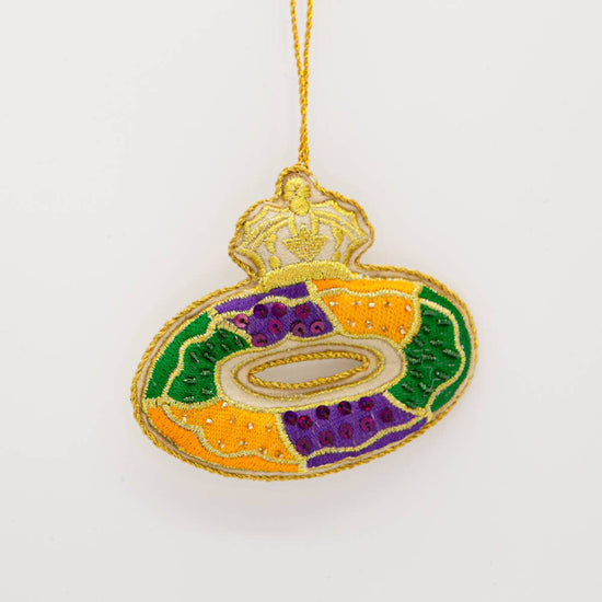 King Cake Ornament