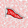 Pennant Overthinker Sticker