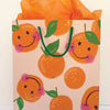 Smiley Orange Gift Bag