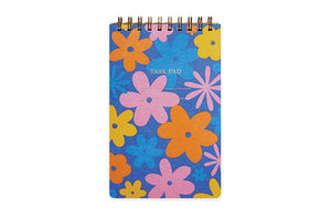 Groovy Floral Task Pad Notebook