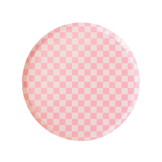 Check It! Tickle Me Pink Plates - Dessert - 8 Pk.