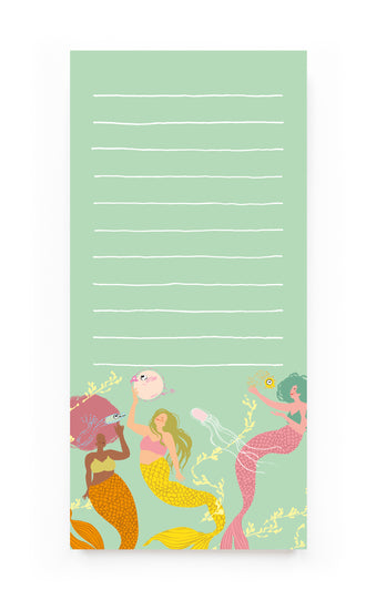 Mermaids List Pad