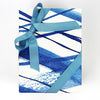 Blue Stripes Wrapping Paper