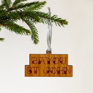 Bayou St. John Neighborhood Ornament