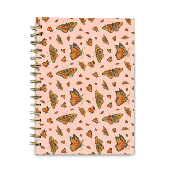 Monarch Butterflies Spiral Notebook