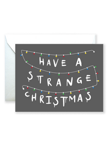 Strange Christmas Greeting Card