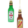 Bottled Beer Ornament -- 2 Asst.