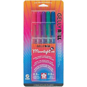 Gelly Roll Moonlight Dusk 5 Pack