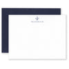 Personalized Fleur de Lis Social Stationery