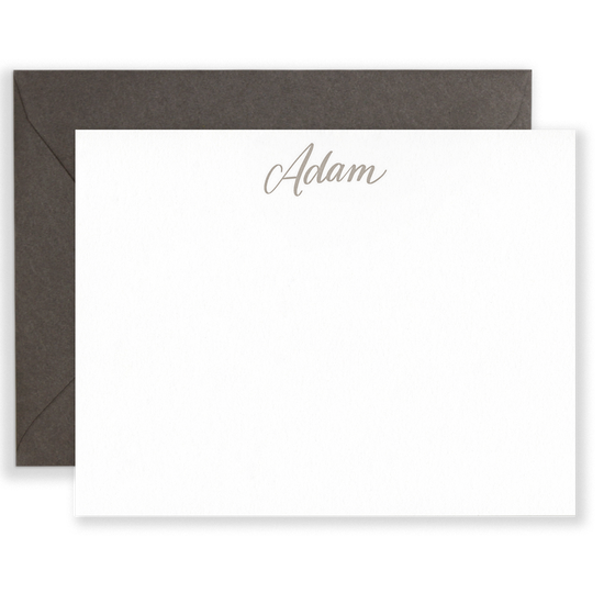 Personalized Signature Social Stationery