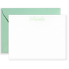 Personalized Signature Social Stationery