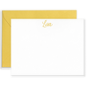 Personalized Signature Social Stationery