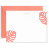 Personalized Monsteras Social Stationery